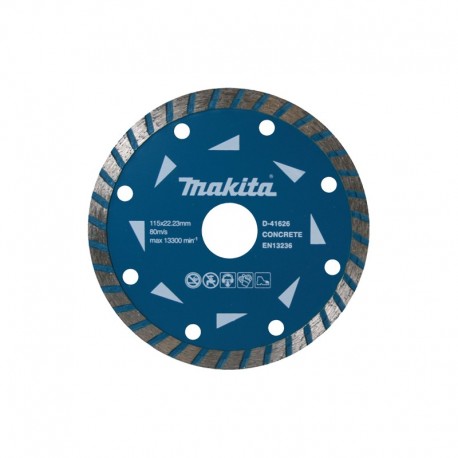 MAKITA D-61151-10 diamantové turbo kotouče 115mm 10ks