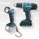 MAKITA DDF453SYEL Aku vrtací šroubovák se svítilnou Li-ion 18V/1,5Ah