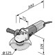FLEX LE 9-11 125 L-BOXX Úhlová bruska, univerzálně použitelná 900W, 125 mm