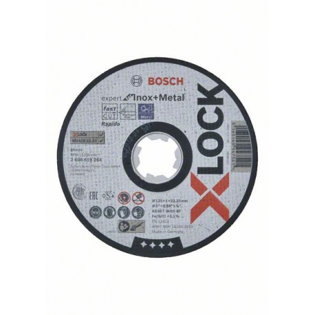 BOSCH X-LOCK Expert 125mm