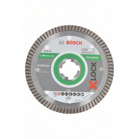 BOSCH X-LOCK Best for Ceramic 125mm