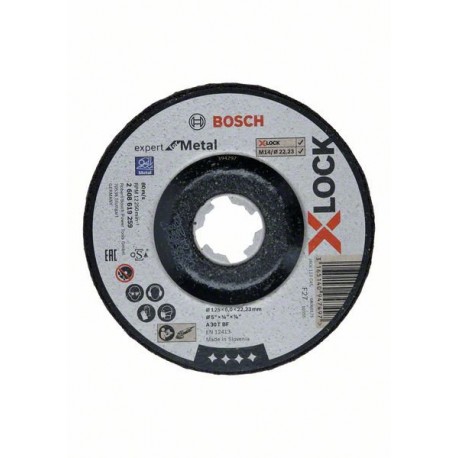 BOSCH X-LOCK Best for Metal 125mm