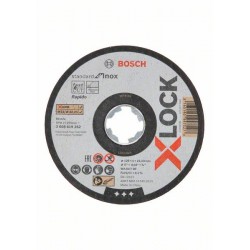 BOSCH X-LOCK Standard for Inox 125mm