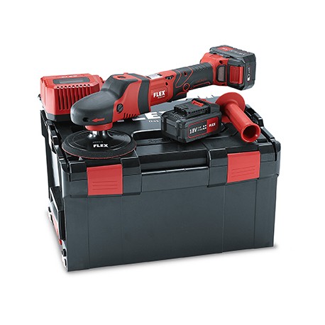 FLEX PE 150 18.0-EC/5.0 Set Aku-rotační leštička 18,0 V