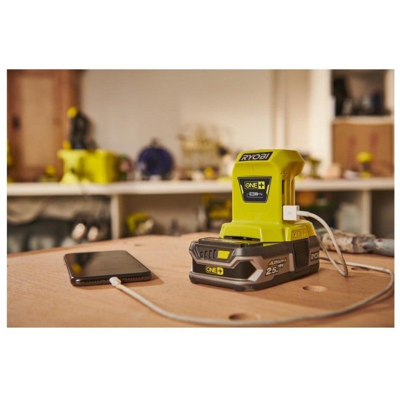 RYOBI Aku USB adaptér R18USB0 , 18V