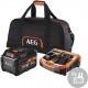 AEG Set akumulátor + nabíječka SET L1890RHDBLK 1x 18V 9 Ah