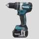 MAKITA DHP484RFJ Aku bezuhlíkový příklepový šroubovák Li-ion 18V 3,0 Ah,systainer