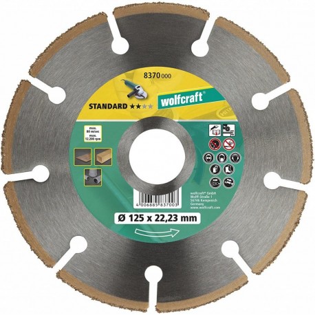 Wolfcraft Wolfcraft HM řezací kotouč STANDARD,pr. 125mm 8370000