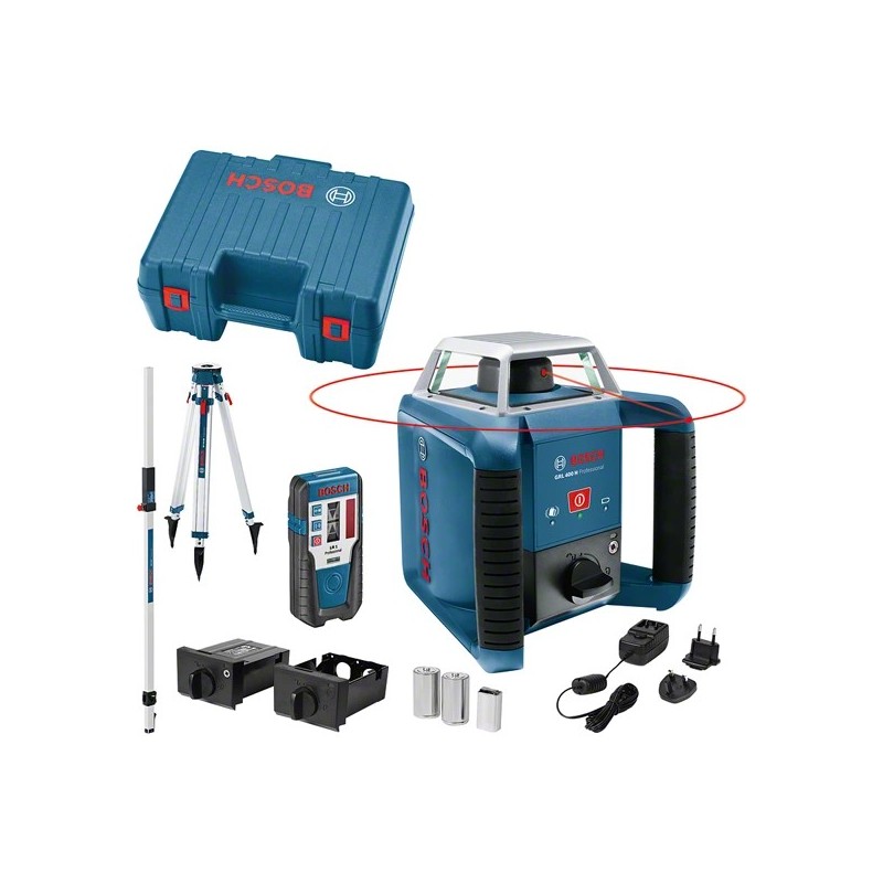 BOSCH Rotační laser GRL 400 H Set (BT170HD+GR240+LR1)