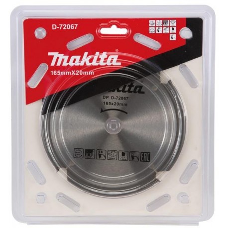 MAKITA D-72067 PCD pilový kotouč 165x20mm 4T na vláknocementové desky