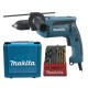 MAKITA HP1641K1X Příklepová vrtačka s kufrem,rychlosklíčidlo 1,5-13mm,680W