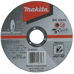 MAKITA B-45325 řezný kotouč 115x1x22 hliník