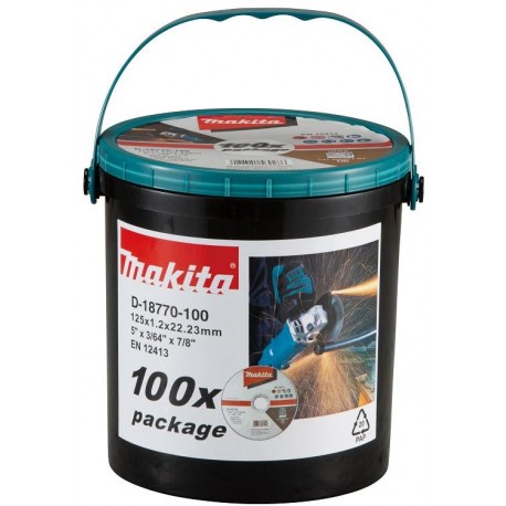 MAKITA D-18770-100 řezný kotouč 125x1,2x22 nerez,balení 100 ks