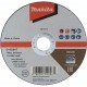 MAKITA D-65947 řezný kotouč100x1.0x16 nerez