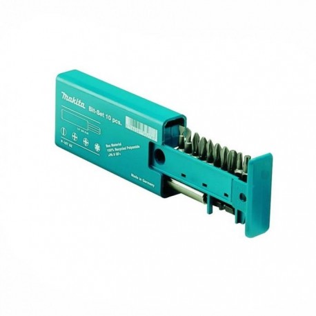 MAKITA P-16782 sada bitů, nástavec, PH, PZ, plochý, Torx, 10 ks