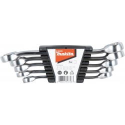 MAKITA B-65545 sada klíčů polootevřených 9x11/10x12/13x14/15x17/16x18mm, 5ks STOP