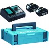 MAKITA 197952-5 sada Li-ion LXT 18V 2ksBL1830B+1ksNabíječkaDC18RC+1ksMakpac , old196693-0