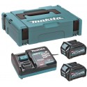 MAKITA 191J81-6 Sada Li-ion XGT 40V 2ks BL4025 + 1ks DC40RA + 1ks Makpac 1