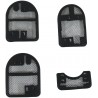 MAKITA 198719-4 sada prachových krytů GA4040, GA5040, GA6040, SA5040