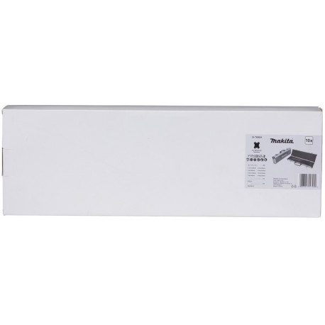 MAKITA D-70904 sada vrtáků a sekáčů SDS-Plus v hliníkovém kufru, 10ks