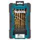 MAKITA D-72235-6 sada vrtáků do kovu HSS-TiN 1-13mm (po 0,5 mm), 25ks, 6ks bal