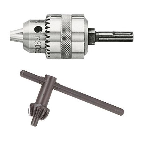 MAKITA 194041-7 sklíčidlo s ozubeným věncem komplet 1,5-13 mm, s adaptérem pro upnutí SDS-Plus