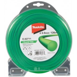 MAKITA E-02711 struna nylonová 2,0mm, 126m, zelená, kulatá , old369224791
