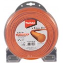MAKITA E-02761 struna nylonová Plus 2,4mm, 87m, oranžová, kulatá , old 369224793