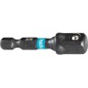 MAKITA B-66868 torzní adaptér 1/4" Impact Black, čtyřhran 3/8", 50mm