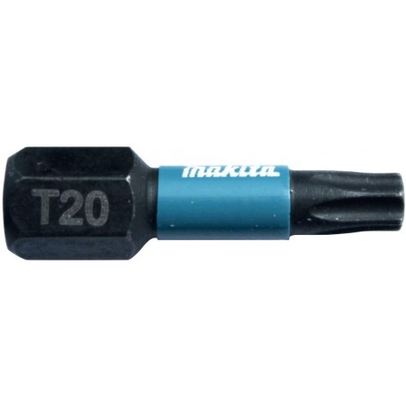 MAKITA B-63672 torzní bit 1/4" Impact Black T20, 25mm 2 ks