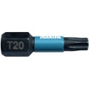 MAKITA B-63672 torzní bit 1/4" Impact Black T20, 25mm 2 ks