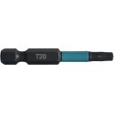 MAKITA B-63781 torzní bit 1/4" Impact Black T20, 50mm 2 ks