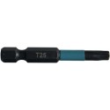 MAKITA B-63797 torzní bit 1/4" Impact Black T25, 50mm 2 ks