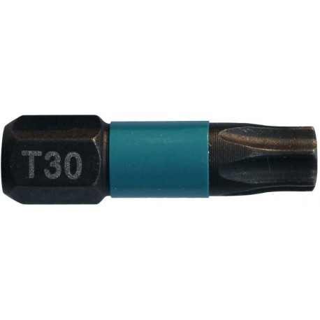 MAKITA B-63694 torzní bit 1/4" Impact Black T30, 25mm 2 ks