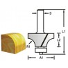 MAKITA D-48359 Zaoblovací fréza s ložiskem stopka 8 mm,19x9,5x53 mm