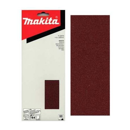 MAKITA P-36289 brus.p.115x280mm neděr.K120 10ks, old P-00599