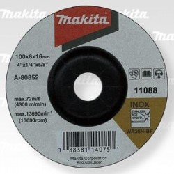 MAKITA A-80852 brusný kotouč 100x6x16 nerez