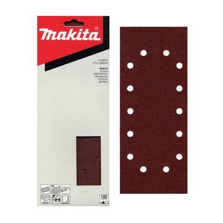 MAKITA P-33009 brusný papír 115x280 K40,,oldP-02098