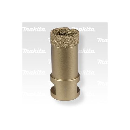 MAKITA D-44476 děrovka s diamantovým zrnem 25mm (se závitem M14 pro úhlovou brusku)