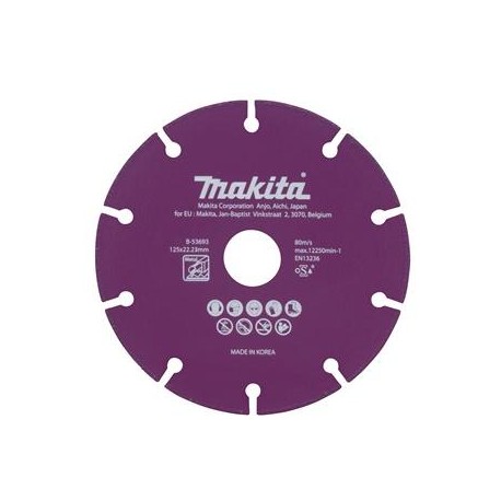 MAKITA B-53693 diamantový kotouč 125x1.3x22,23