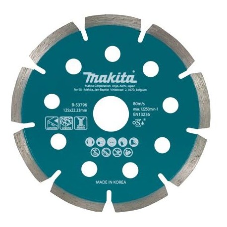 MAKITA B-53796 diamantový kotouč 125x1.6x22.23