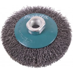 MAKITA D-39827 miskovitý kartáč z ocelového drátu,vlnitý drát 0,3mm,100mm