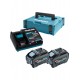 MAKITA 191V35-5 sada Li-ion XGT 40V 2ksBL4050F+1ksDC40RA+1ksMakpac