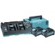 MAKITA 191U00-8 Sada Li-ion XGT 40V 2ks BL4040 + 1ks DC40RB + 1ks Makpac 3