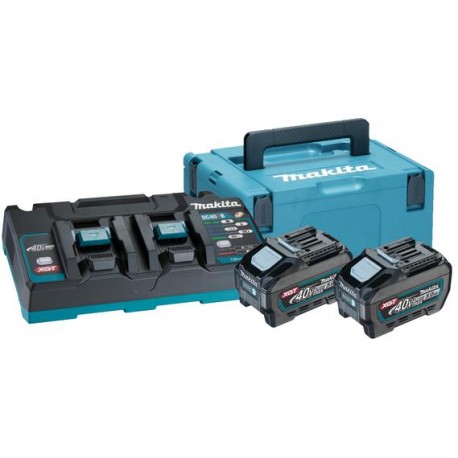 MAKITA 191U13-9 sada Li-ion XGT 40V 2ksBL4050F+1ksDC40RB+1ksMakpac