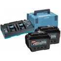 MAKITA 191Y97-1 sada Li-ion XGT 40V 2ksBL4080F+1ksDvojnabíječkaDC40RB+1ksMakpac