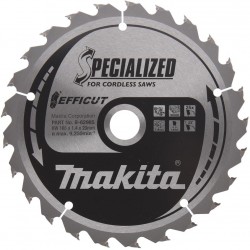 MAKITA B-62985 pilový kotouč Efficut 165×20 25T ,old B-62979