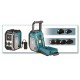 MAKITA DMR115 Aku rádio DAB, Bluetooth, USB Li-ion CXT 10,8/12V,LXT14,4/18V Z