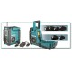 MAKITA DMR301 Aku rádio s nabíječkou, DAB, Bluetooth, Li-ion CXT 10,8/12V,LXT14,4/18V Z