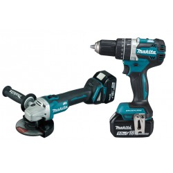 MAKITA DLX2210TJ1 Aku sada DGA506+DHP484 Li-ion LXT 18V/5,0Ah